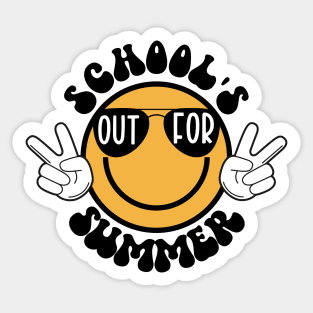 Last Day Of School Sticker